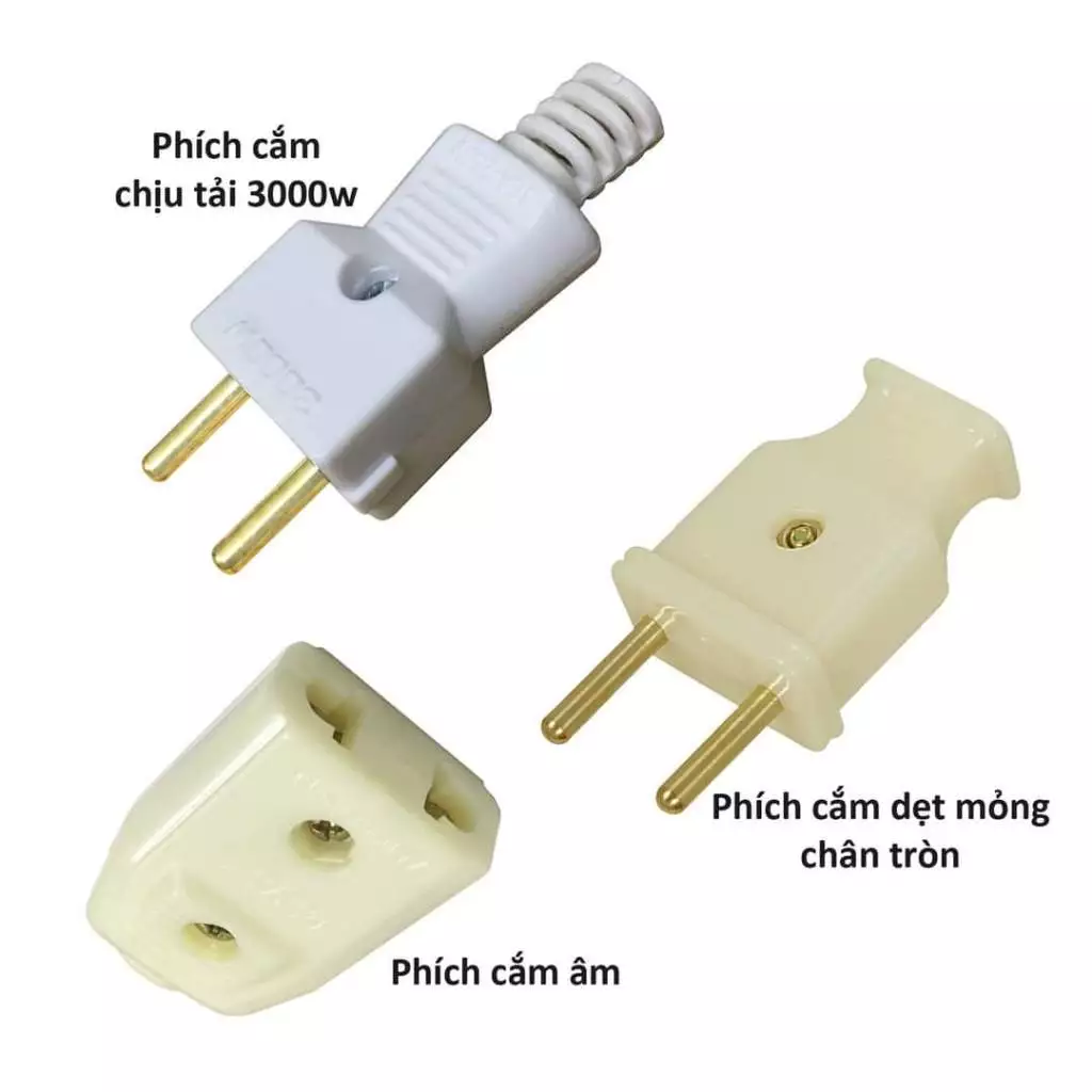 [COMBO 2 ]  Phích Cắm / Phích Nối / Đuôi Đèn / Ổ Cắm các loại