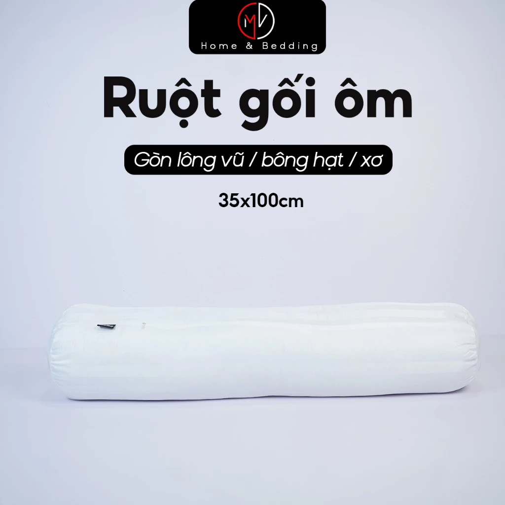 Ruột Gối Ôm MK Home Bedding Gòn Lông Vũ / Gòn Bi, Fullsize