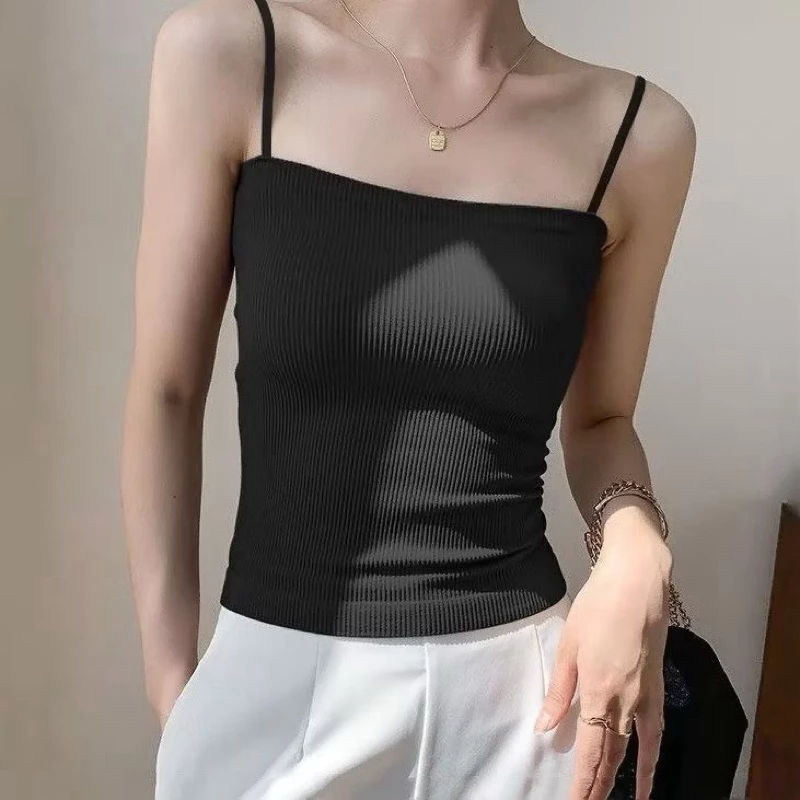 Áo Hai Dây Tâm Thái from ôm body tôn dáng cho Mùa Hè - 3 màu xinh xắn Freesize dưới 60k