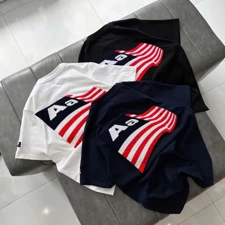 [FREESHIP] Áo Thun Nam Nữ AA logo Cờ In Contton 100% Cao Cấp Túi Zip, Áo Phông Nam Nữ hotttrend 2025 Form rộng AP01
