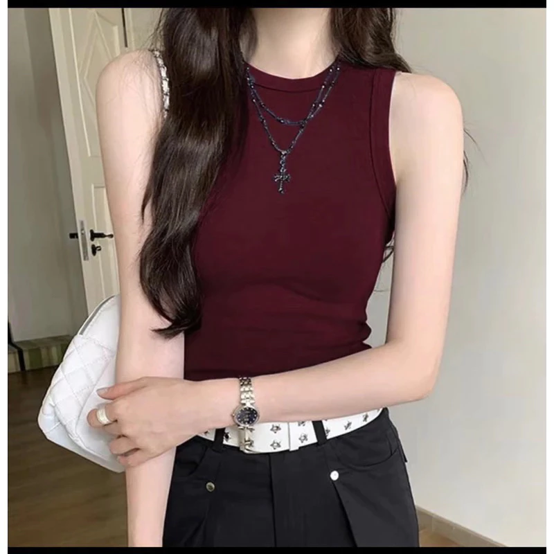 Áo Ba Lỗ Nữ Cotton Mịn Mát LENOGI, Áo 2 Dây Nữ Bản To, TankTop Nữ Phù Hợp Đi Tập Đi Chơi M681
