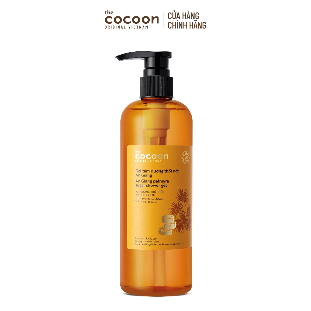 Gel tắm đường thốt nốt An Giang Cocoon 500ml