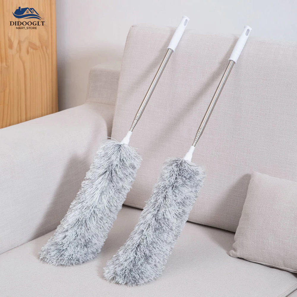 Chổi Quét Trần Nhà DIDOOGLT Có Điều Chỉnh Độ Dài - Chổi Quét Mạng Nhện Gấp Gọn Tiện Lợi