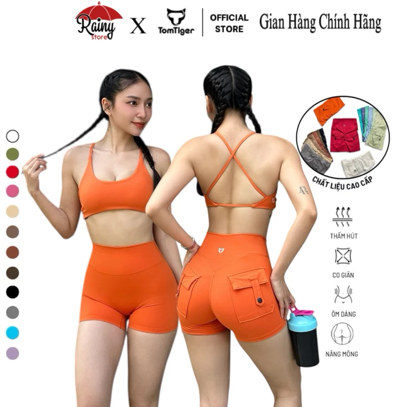 [ QUẦN ĐÙI ] THUN LẠNH -TOMTIGER BOX Quần Đùi Túi Hộp Cao Cấp Rainy Store