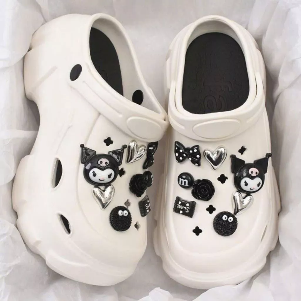 Dép Sục Độn Đế Nữ Dáng Cao 3cm 2 Màu, Sục Đế Cao Tôn Dáng Size 36-41 Bách Hóa GiayDep. Store-S6C