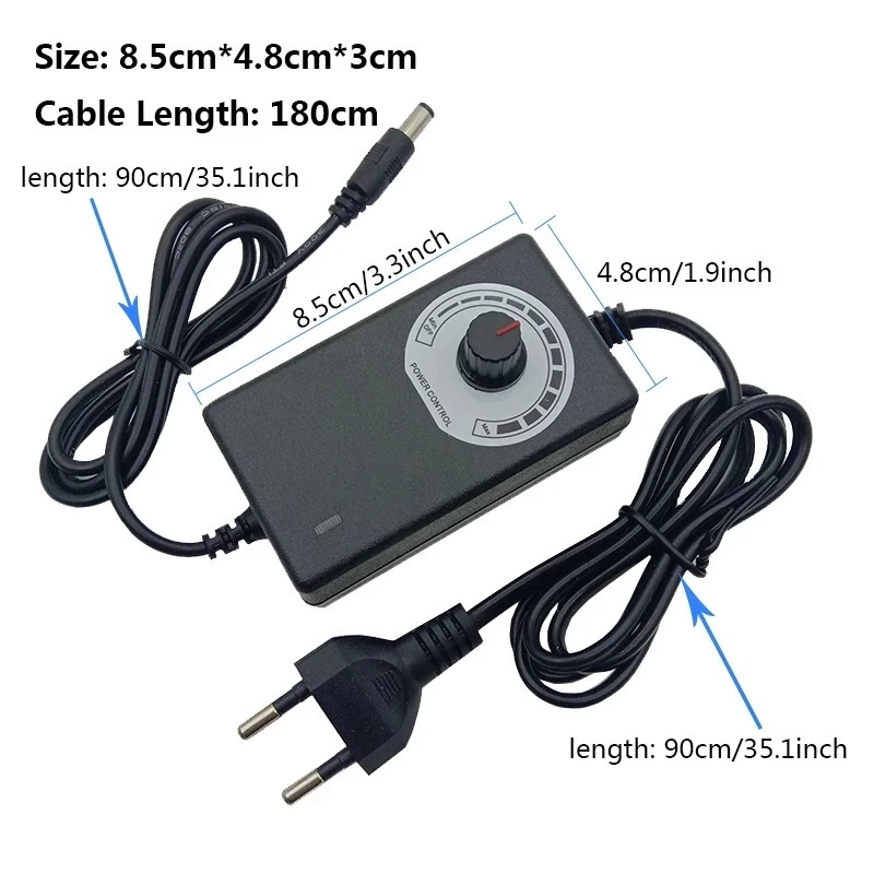 [T151] Nguồn Adapter điều chỉnh điện áp 100-240V ra 3v 6v 9v 12v 24v 2A 3A DC đa năng