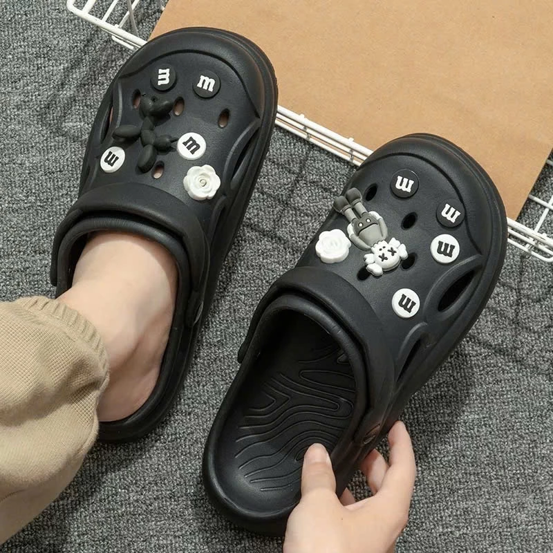 Dép Sục 2 Quai Đế Cao 3cm Nam/Nữ, Sục Chạy Bộ Thoáng Khí Dáng Xinh Cute Size 36-41-STQ