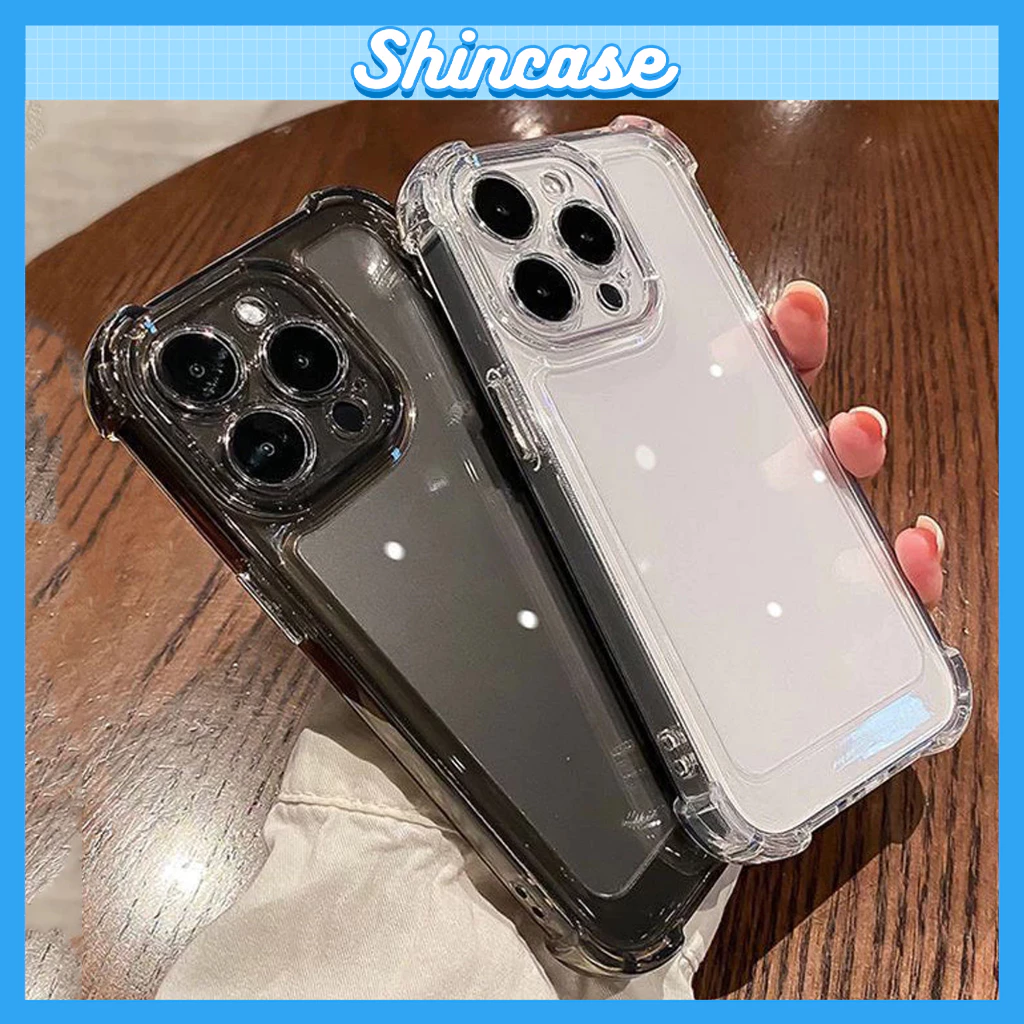Ốp Lưng iPhone TPU 4 Góc Siêu Chống Sốc Cao Cấp  - iP 6/6s/7/8/Plus/X/XS/XR/11/12/13/14/15/16/17/18/Pro/Max/Mini