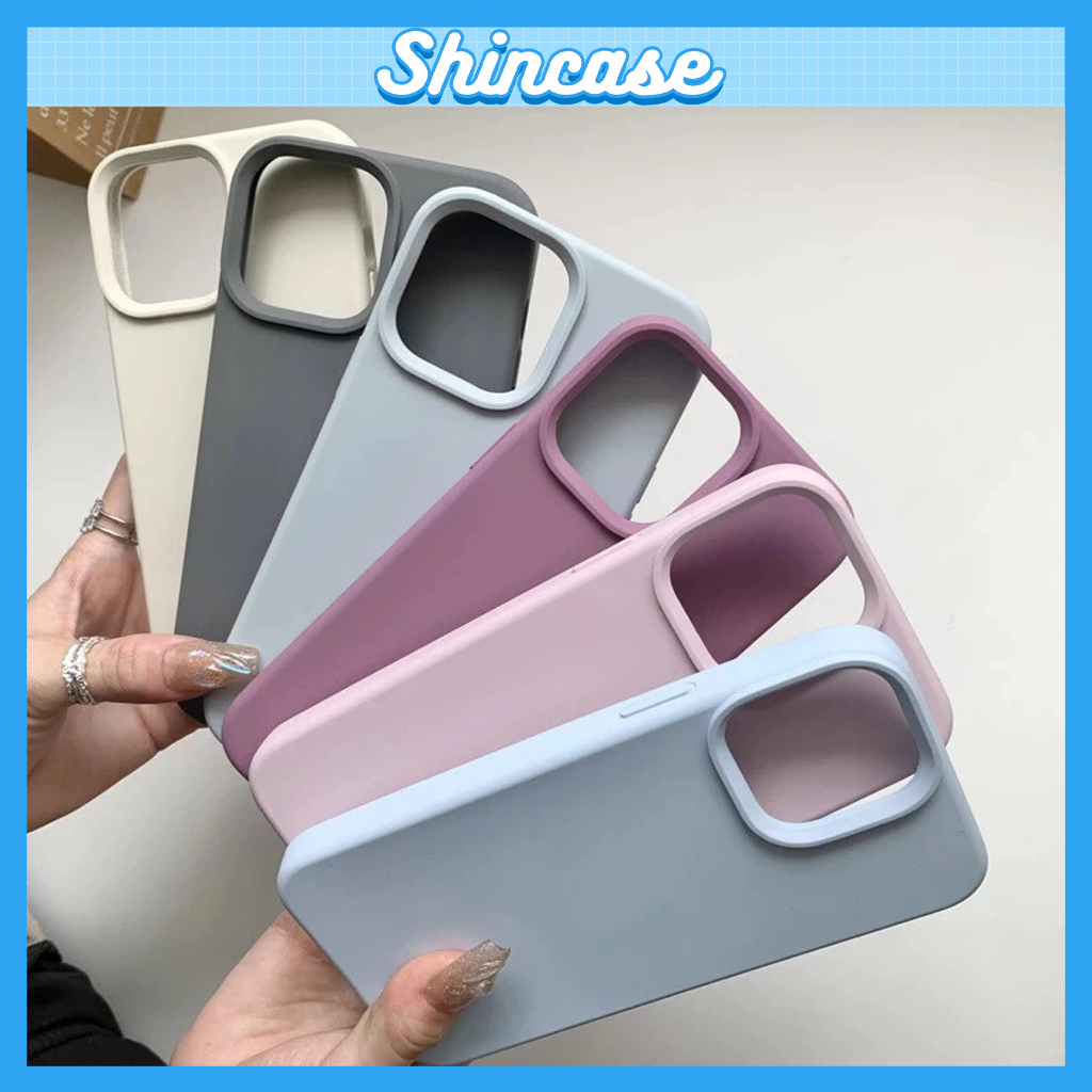 Ốp Lưng iPhone TPU Đệm Nhung Chống bẩn, Bảo Vệ Camera - iP…