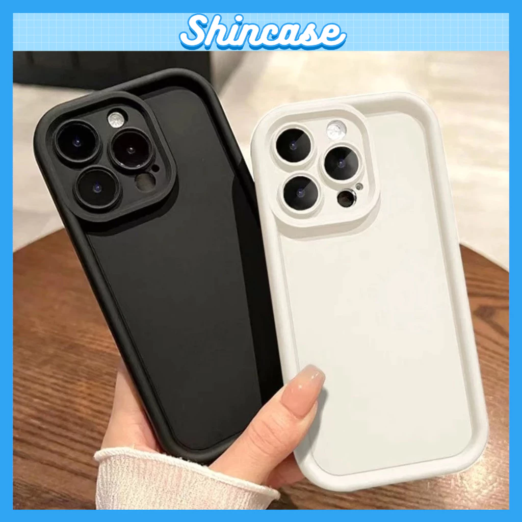 Ốp Lưng iPhone Viền Cao Chống Sốc, Bảo Vệ Camera, Cao Cấp - iP 6/7/8/X/XS/XR/11/12/13/14/15/16/17/Plus/Air/Pro/Max/Mini