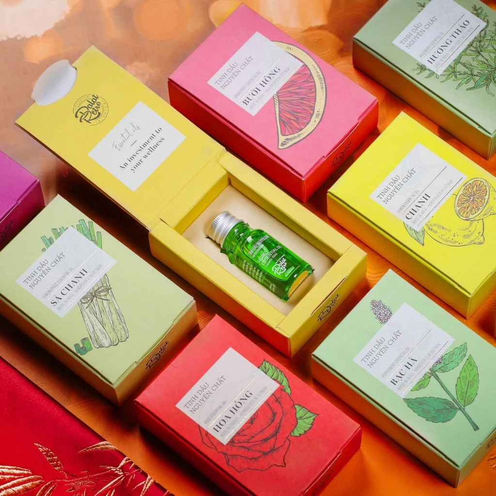 Tinh dầu nguyên chất Dalat Retro x Langfarm (Minimal collection) - Thiên nhiên nguyên chất, hương thơm tự nhiên
