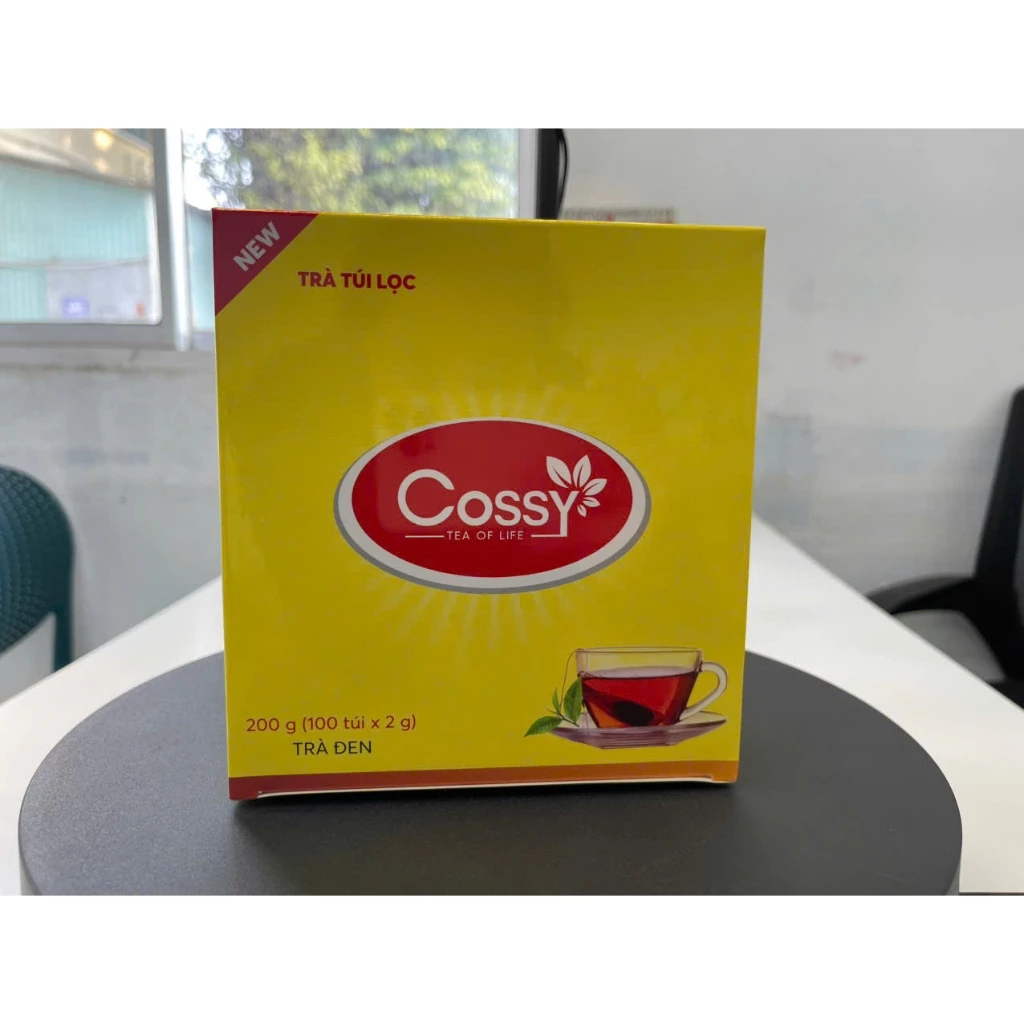 TRÀ COSSY ĐẬM VỊ TRÀ( 100 TÚI/ HỘP)