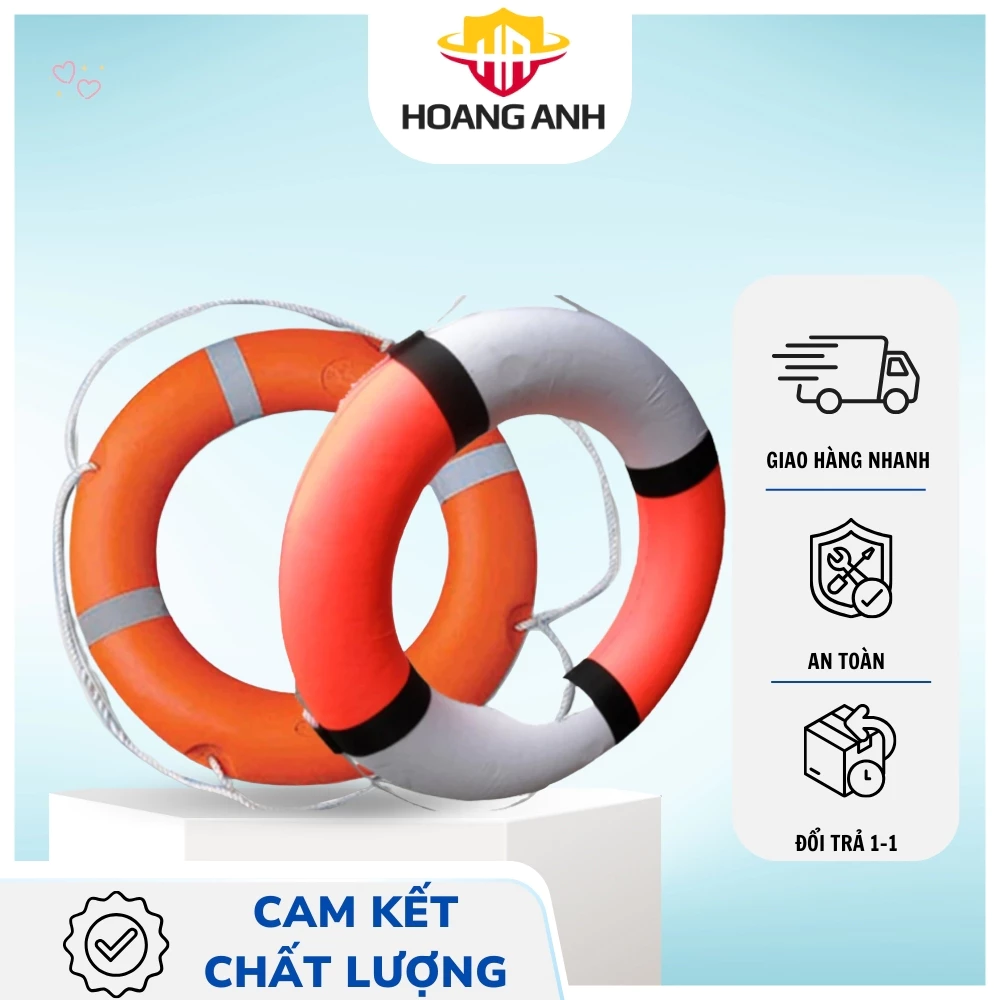 Phao cứu sinh và cứu hộ cứu nạn, chuyên dùng cho các hoạt động dưới nước chất liệu xốp và nhựa cứng cáp