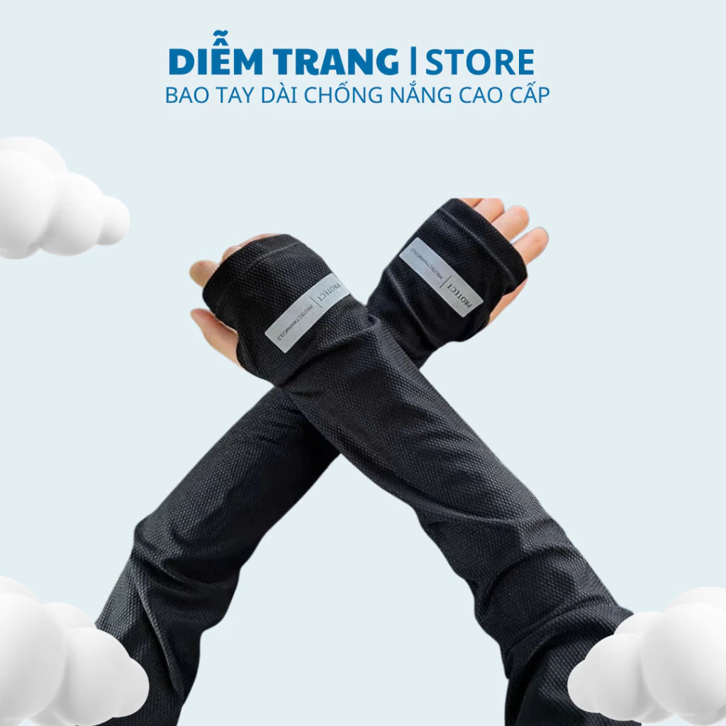 Bao Tay Dài Nam Nữ Chống Nắng Chống UV Protect Đi Biển Đi Xe Máy ( Hàng Đẹp )