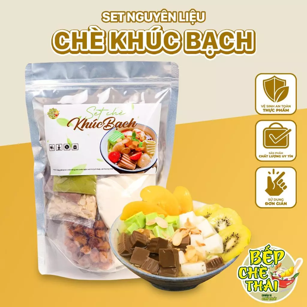 Set chè khúc bạch (set 20 chén) thơm ngon, giải nhiệt mùa hè - Bếp Chè Thái