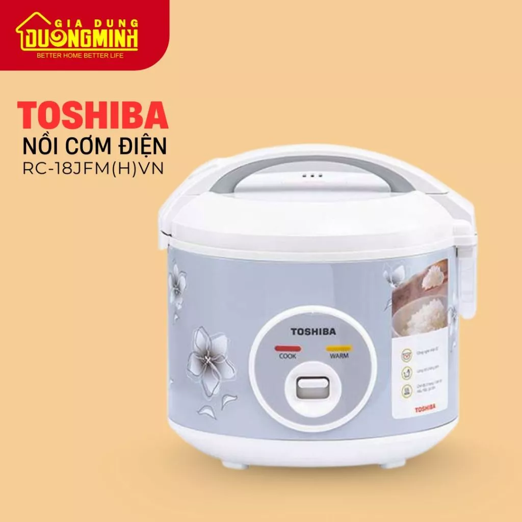 NỒI CƠM ĐIỆN TOSHIBA RC-18JFM(H)VN