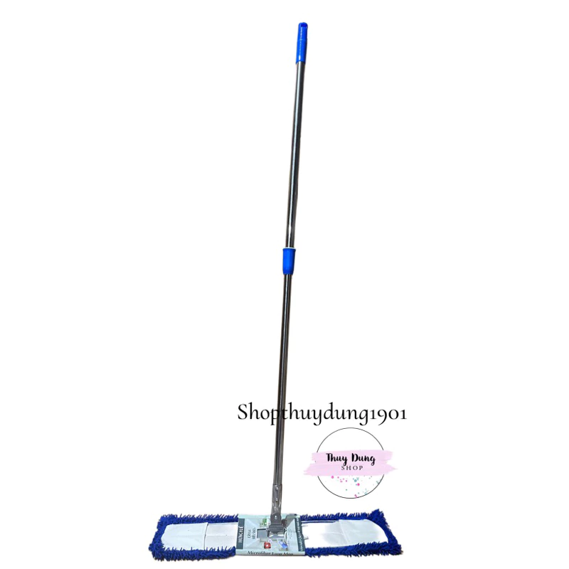 Cây Chổi Lau Sàn Nhà Công Nghiệp San Hô HƯNG HUÊ Chính Hãng 45-60cm Siêu Sạch