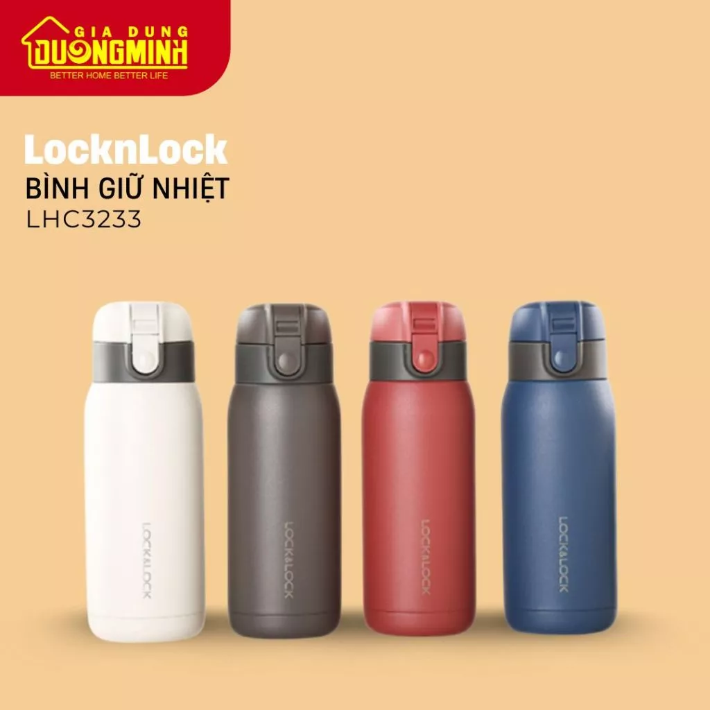 Bình giữ nhiệt Lock&Lock Chubby Tumbler 370ml - LHC3233 - Gia Dụng Dương Minh
