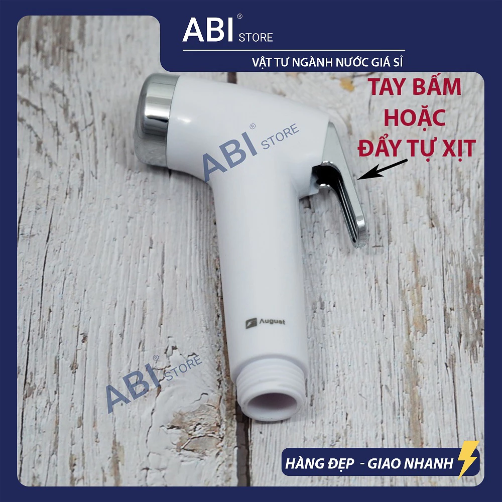 Đầu vòi xịt vệ sinh toilet hàng hãng công ty Việt Nam cao cấp, đầu xịt bồn cầu, xịt sàn bền đẹp