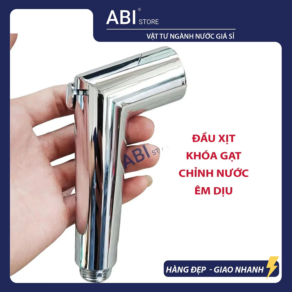 [NÚT GẠT SIÊU NHẸ SIÊU ÊM] ĐẦU VÒI XỊT VỆ SINH TOILET BỒN CẦU TAY GẠT NƯỚC MẠNH HÀNG ĐẸP CHỈNH LƯU LƯỢNG NƯỚC