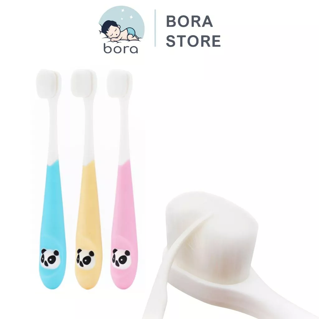 Bàn chải đánh răng cho bé lông siêu mịn