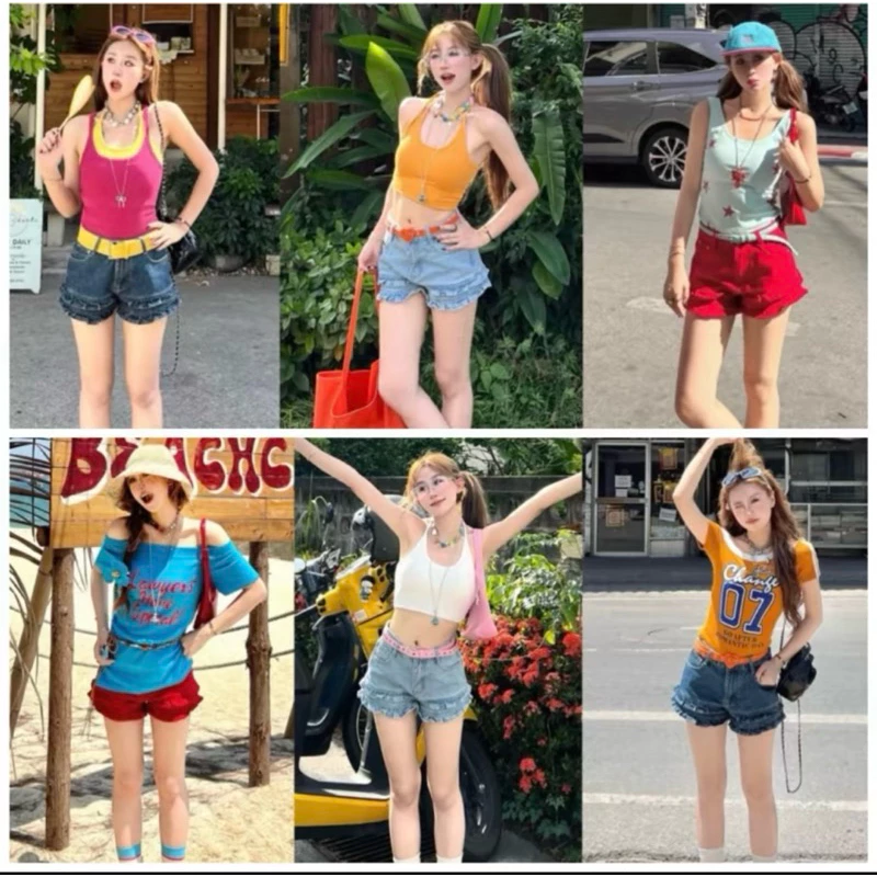 [ bigsize 60-90kg] Quần sort lai bèo lưng cao hottren 2012
