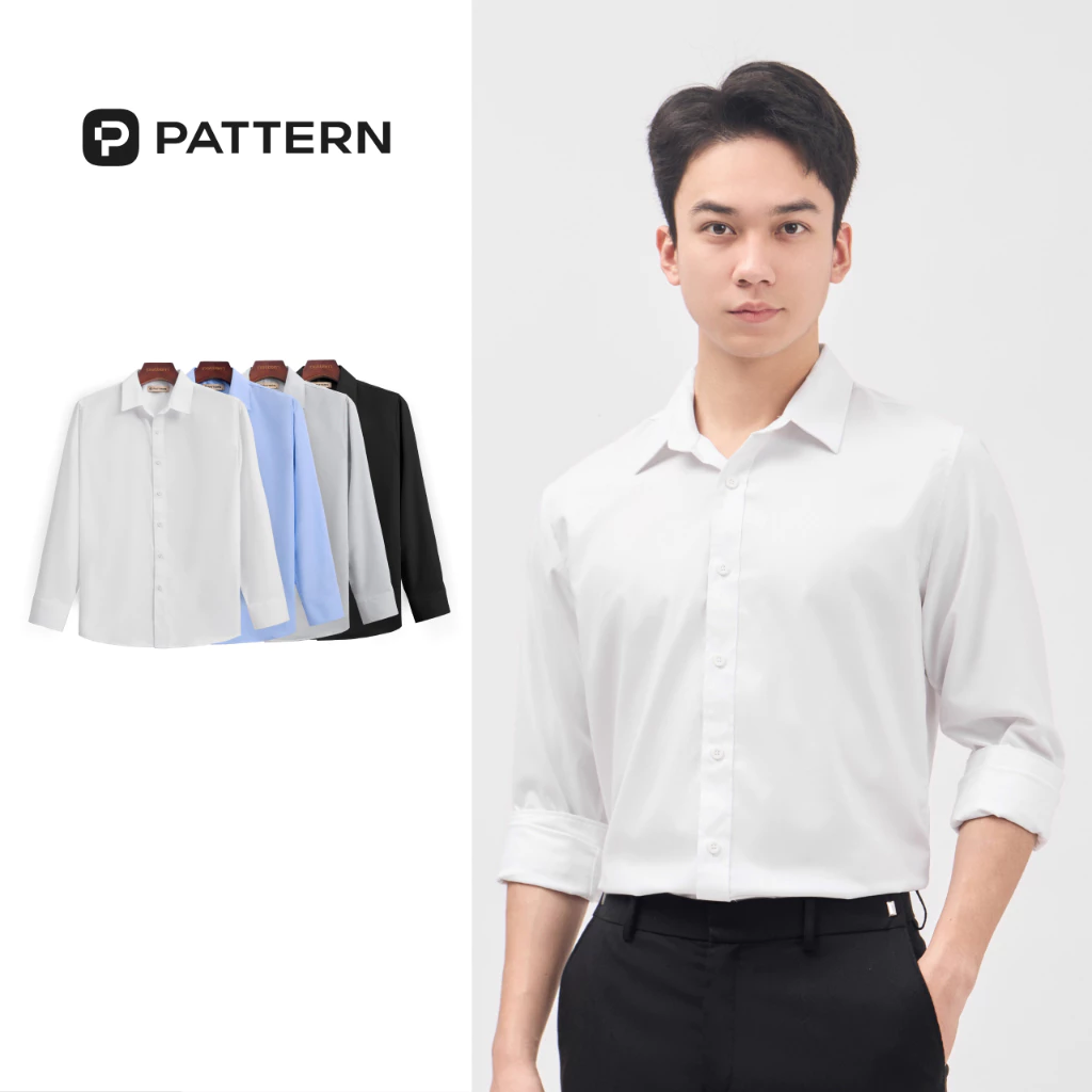 Áo Sơ Mi Nam Công Sở Dài Tay Modal PATTERN PA056