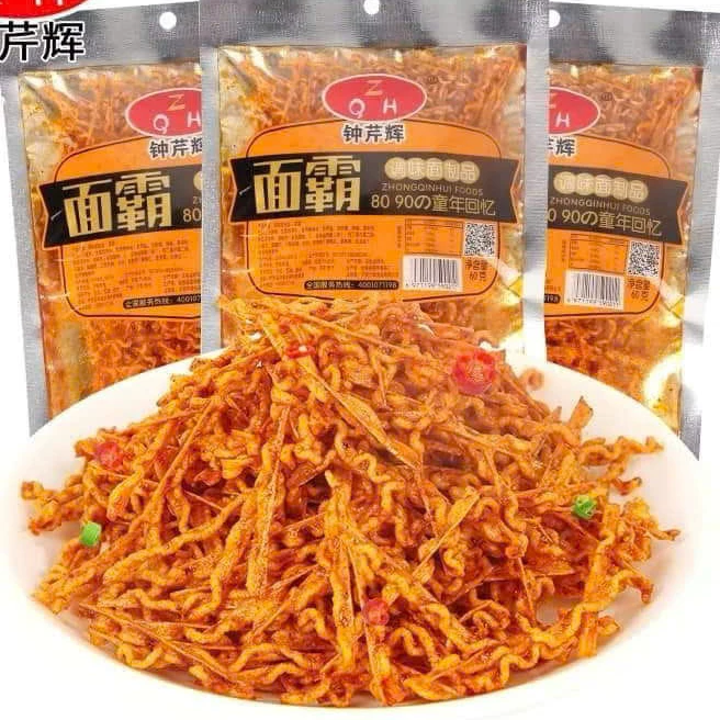 Que Tăm Cay Ốc Liễu Châu  Đồ Ăn Vặt - Tăm Xoắn mỳ chiên magic