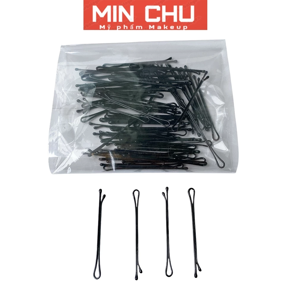 Set 50 Kẹp gim tăm cứng màu đen không gỉ  Chữ Y