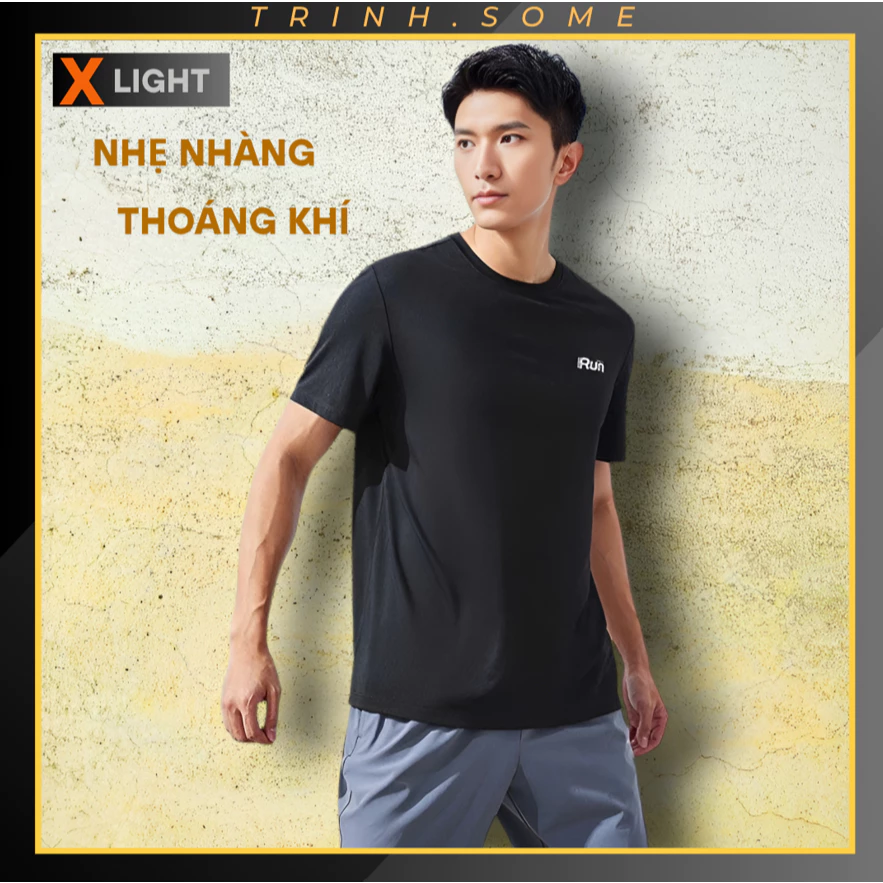 Áo Phông Thể Thao Vạch X.LIGHT, Cầu Lông, Tập Gym, Chạy Bộ, Thoáng Khí, Nhẹ Nhàng, Nhanh Khô, Nam Nữ. Mã: X
