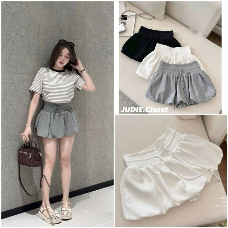 Chân Váy Bí Cạp Cao Lưng Thun Co Giãn, Chân Váy Ngắn Chữ A Dáng Xòe Phồng Cạp Cao Vải Nỉ Loại Đẹp JUDIE.Closet