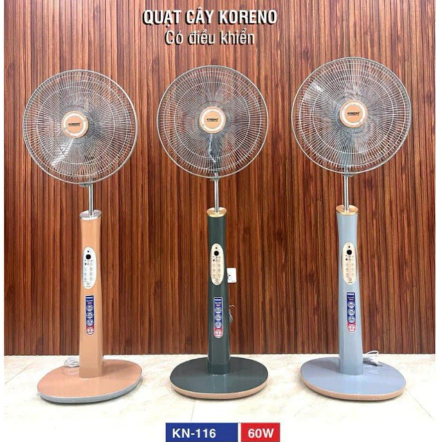 Quạt cây, quạt gió có điều khiển cao cấp , động cơ trục bi, dây đồng, gió êm, bảo hành 2 năm