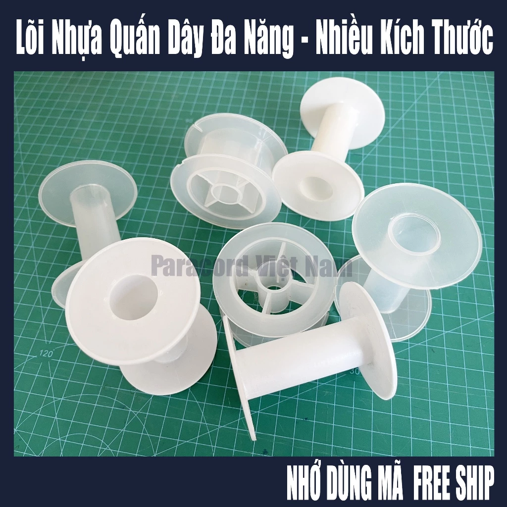 5 Lô Nhựa Quấn Dây Đa Năng