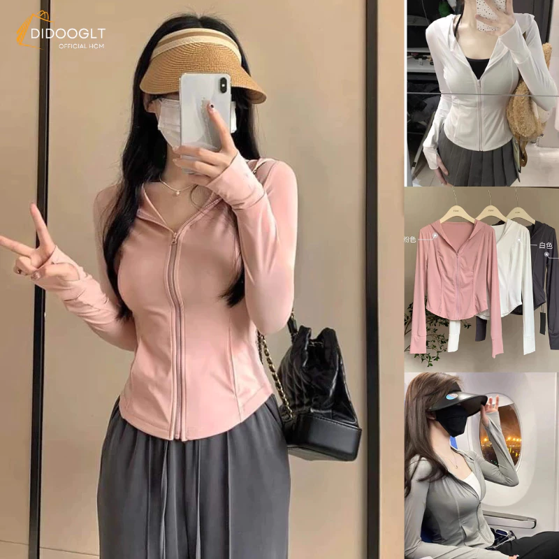 Áo Khoác Chống Nắng DIDOOGLT Áo Chống Nắng Form Ôm Thoáng Khí Chống Tia UV