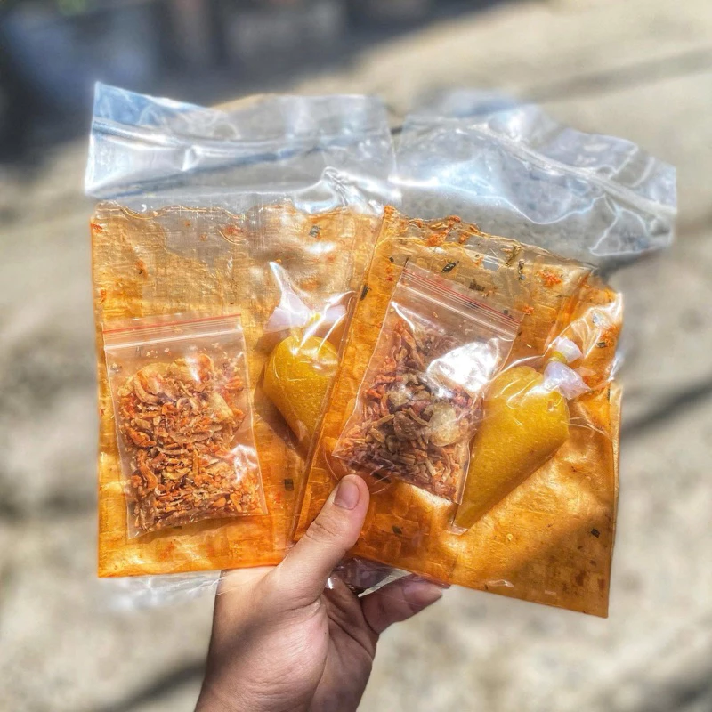 Dẻo Tôm muối Béo Hành Phi