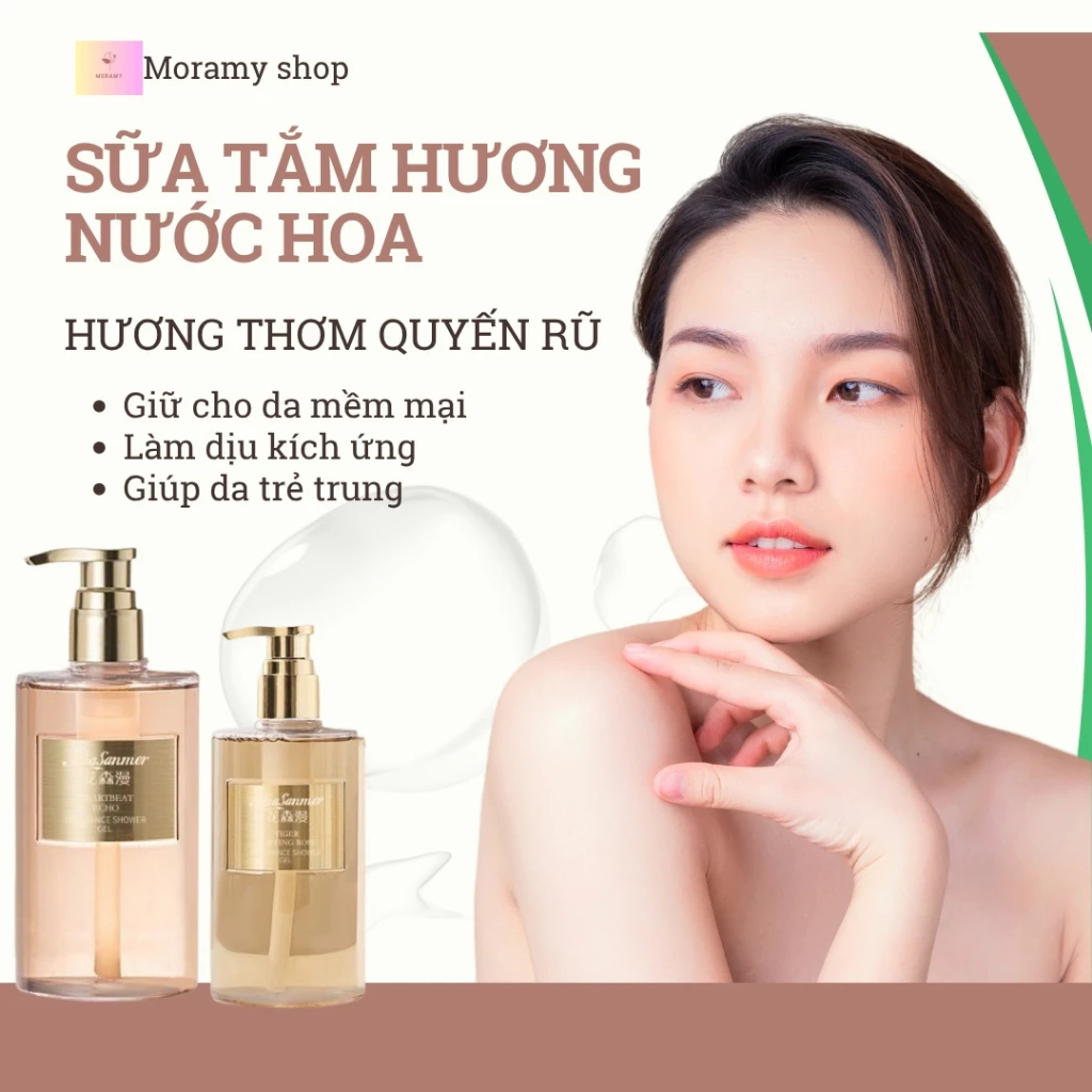 Sữa Tắm Hương Nước Hoa Pháp ( Làm Sạch Sâu , Hương Thơm Lâu )