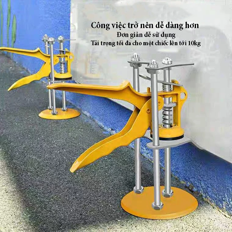 (Hàng nặng) Kích kê gạch, kích nâng gạch ốp lát - Con nâng gạch 3 trụ