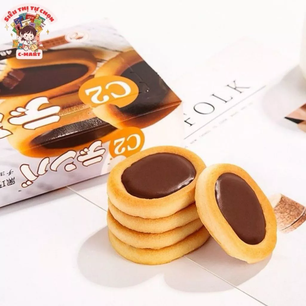 [C-MART] Bánh Tart Nhân Chảy 48g Có 3 Vị Thơm Béo