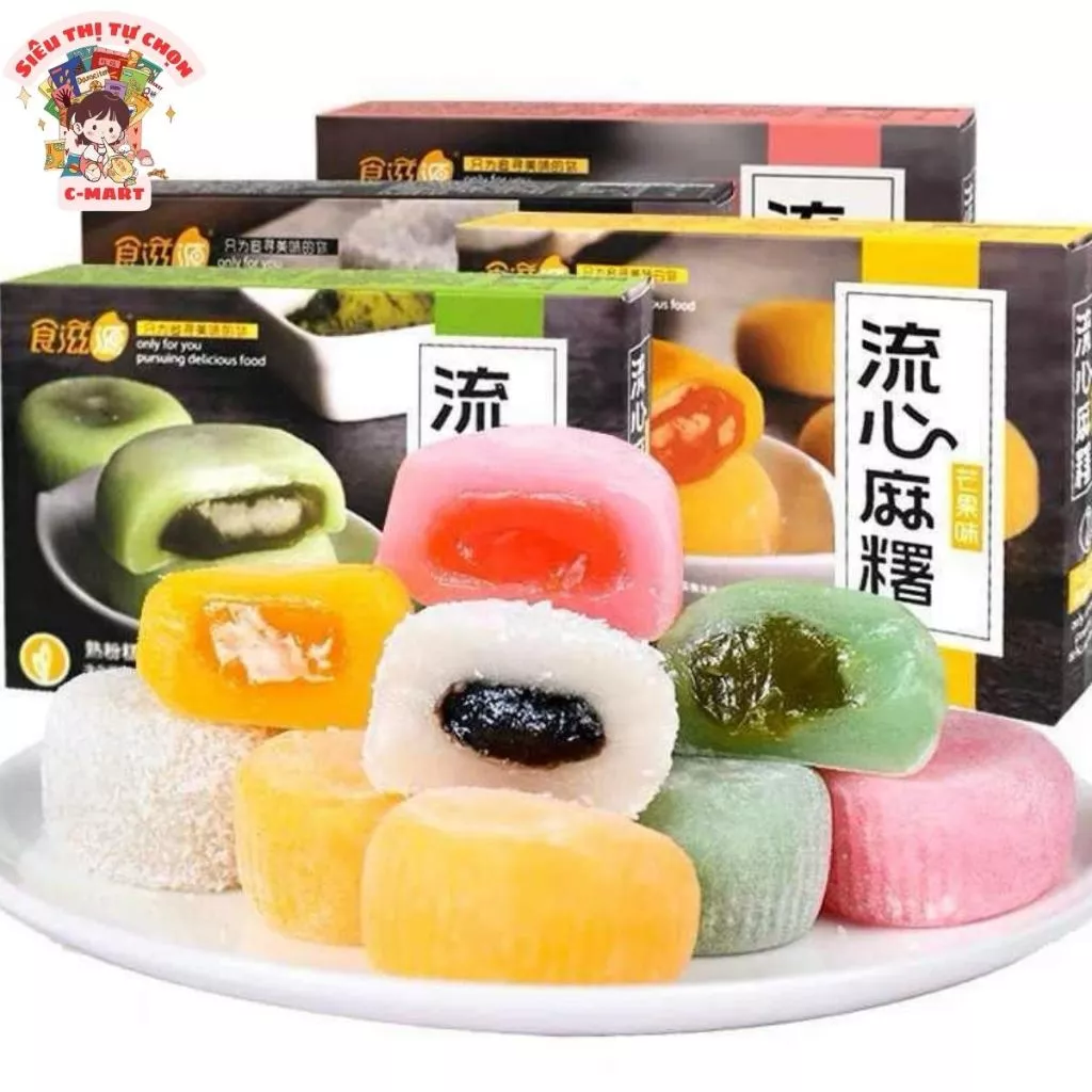 [C-MART] Mochi Seezeyu Nhân Chảy 4 Vị Hộp 150g