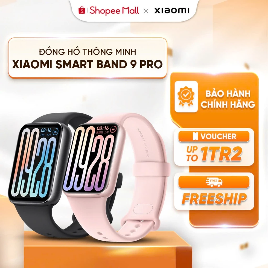 Đồng hồ thông minh Xiaomi Mi Smart Band 9 Pro - AMOLED 1,74 inch