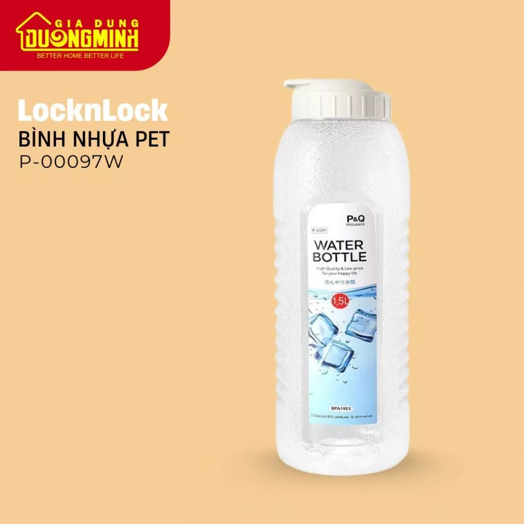 Bình Nước PET LocknLock 1.5L - P-00097