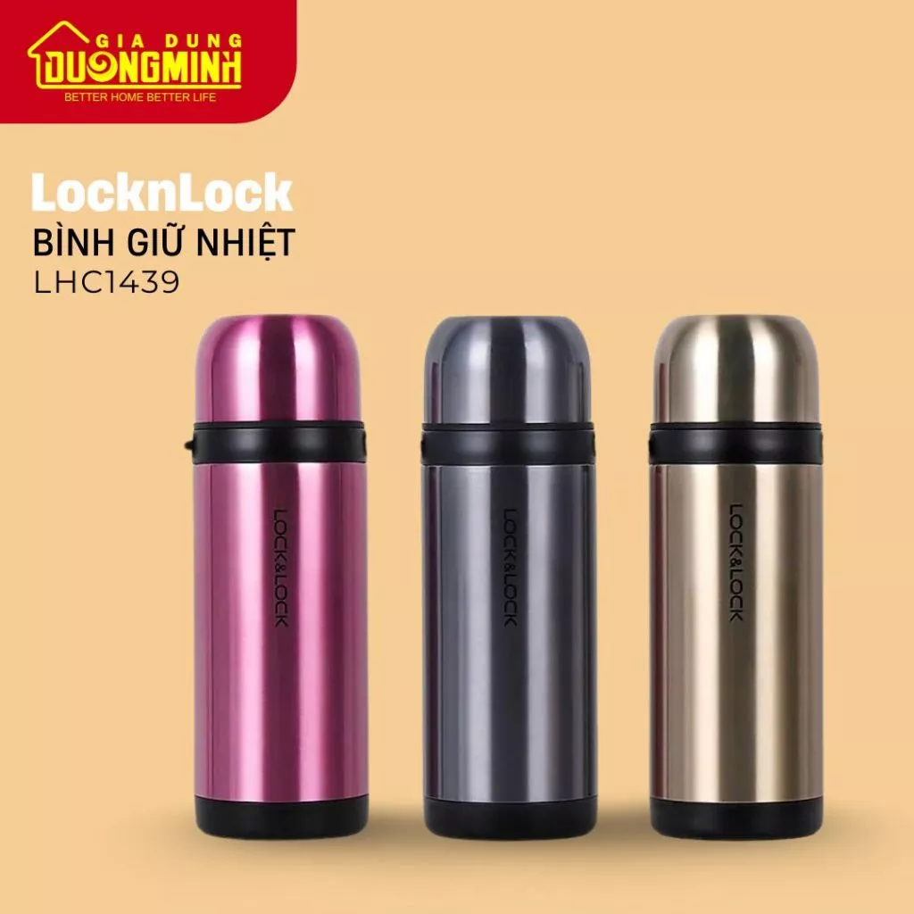 Bình Giữ Nhiệt LocknLock - Easy Take - LHC1439 - Gia Dụng Dương Minh