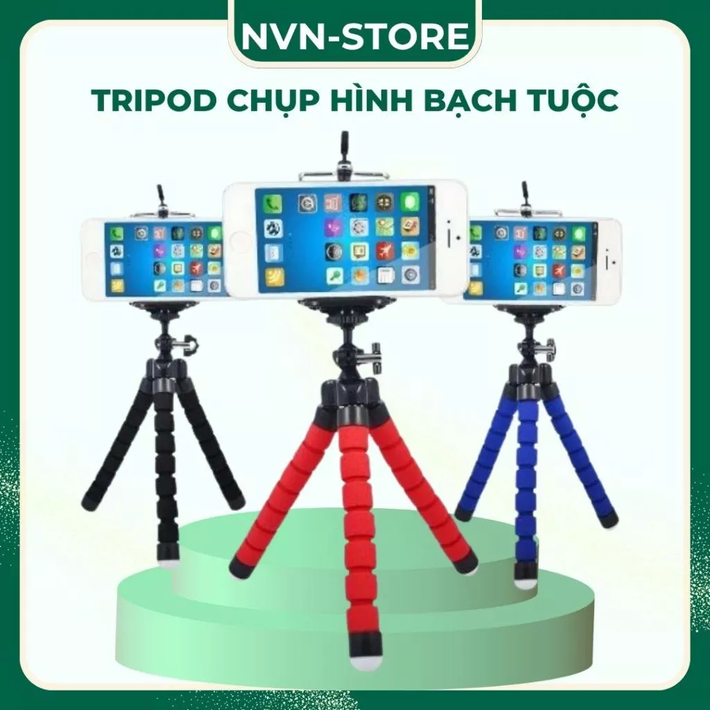 Tripod Chụp Hình Chân Bạch Tuộc Cho Điện Thoại