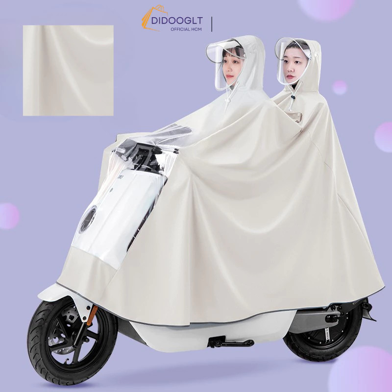 Áo Mưa Choàng Nhật Bản Cao Cấp -  Áo Mưa Trùm Có Tấm Che Chắn Mũ, Chống Thấm Nước (DIDOOGLT)