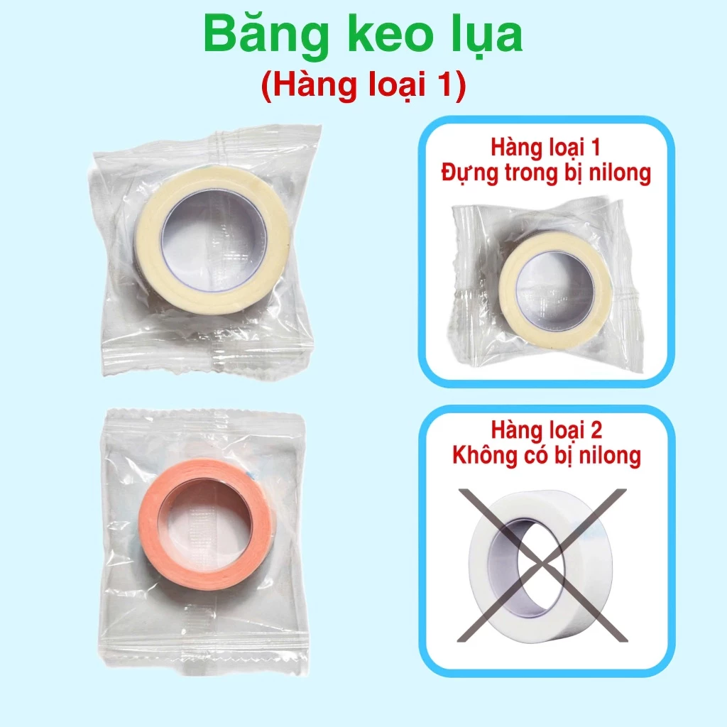Băng keo lụa dán mi dưới (dụng cụ nối mi)