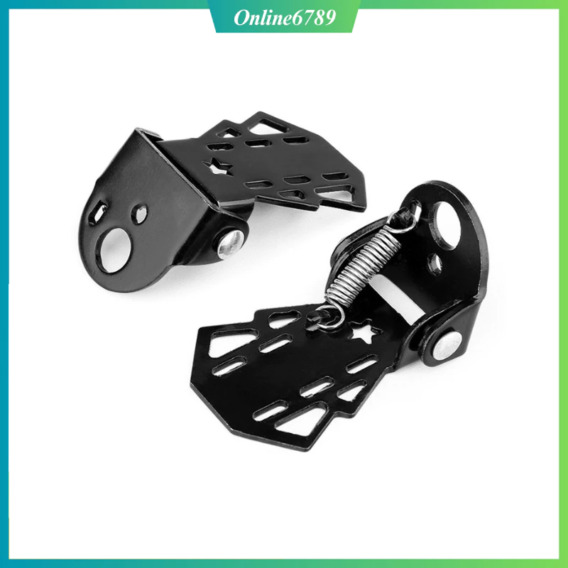 Giá để chân sau xe đạp, gác chân chịu tải gấp gọn bộ 2 chiếc chịu lực phù hợp mọi loại xe đạp mã OL36 (02 chiếc)