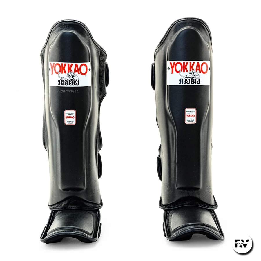 Bảo Hộ Chân YOKKAO Matrix Black – Shin Guards