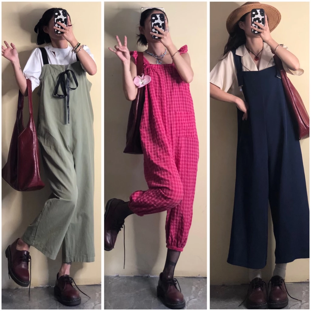 [2HAND/THRIFT] Quần yếm dáng dài/ vintage jean, kaki, vải...nhiều mẫu, cập nhật thường xuyên