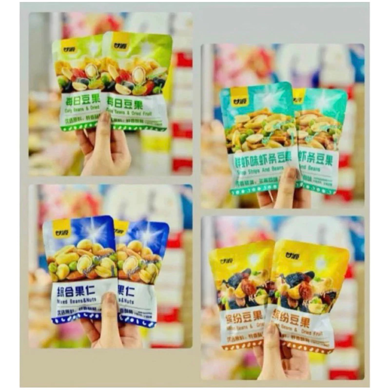 Hạt mix dinh dưỡng túi 1kg(CÂN ĐỦ KHÔNG TÍNH GÓI)
