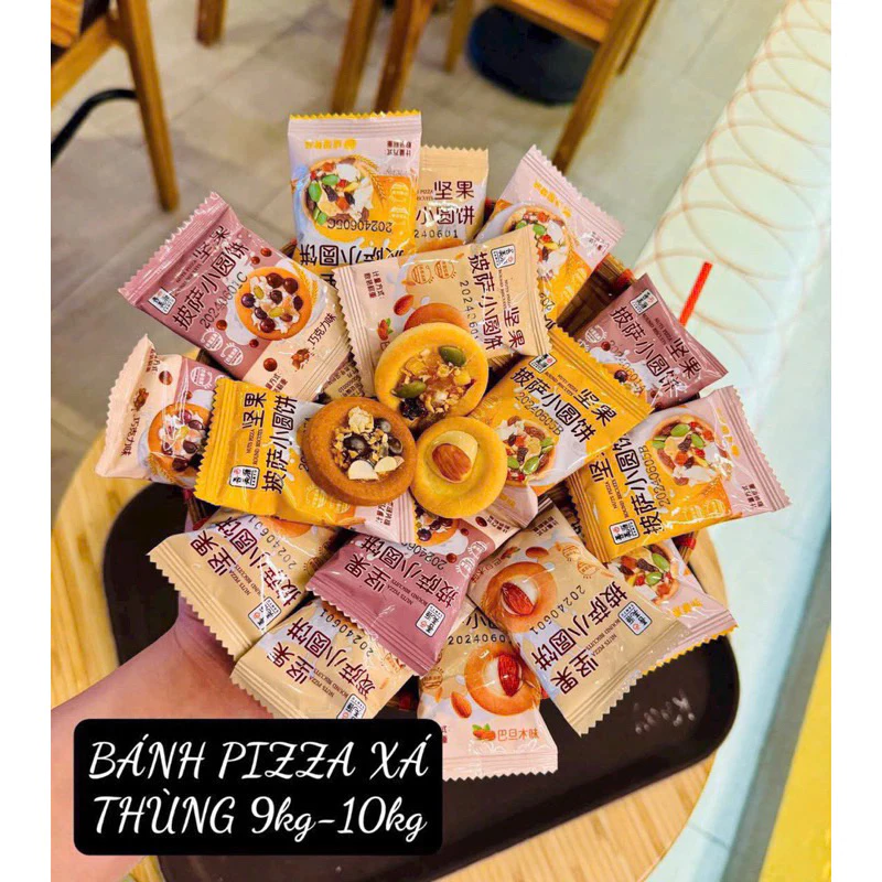 Bánh quy mix hạt dinh dưỡng healthy 3 vị túi 500gam siêu ngon